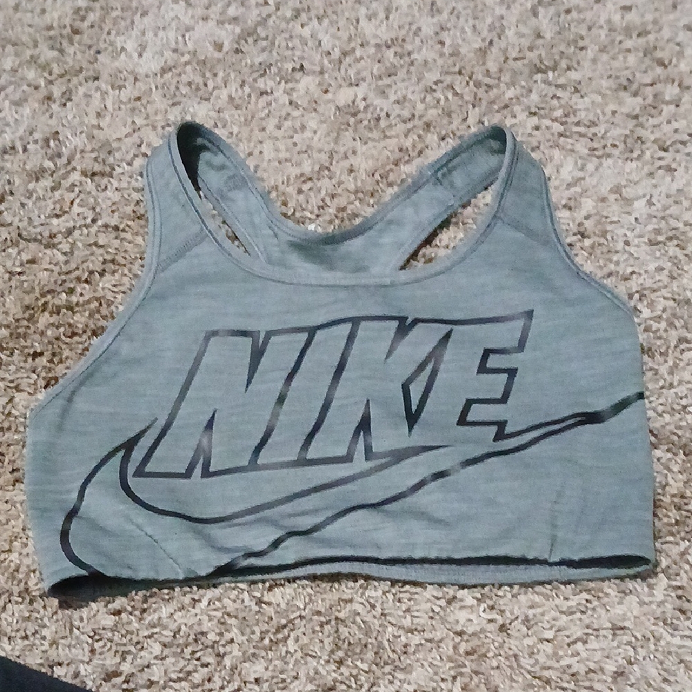 Nike Heather Gray Sports Top